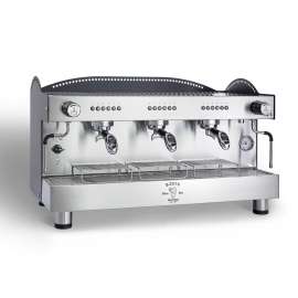 Bezzera 3L Black 3-Group Professional Espresso Machine BZB2016B3DE