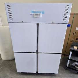 Ex Showroom stock: S/S four door upright fridge 1200L 1340x810x2000