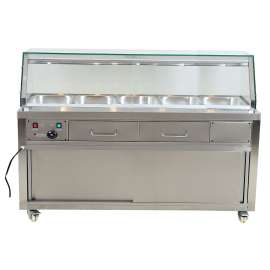 2NDs: F.E.D Heated Bain Marie Food Display PG180FE-YG