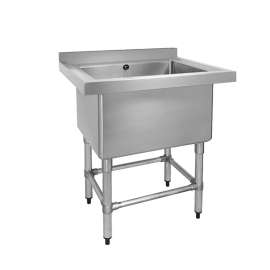 770-6-SSB Stainless Steel Single Deep Pot Sink