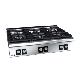 Fagor Benchtop Natural Gas 4 Burners Gas Cooktop 1200mm Width - C-G960H