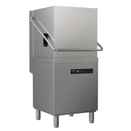 Fagor EVO-CONCEPT pass-through dishwasher with drain pump and detergent dispenser CO-142BDD