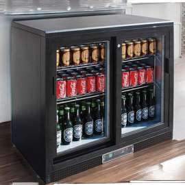 Thermaster Under Bench Double Sliding Door Bar Cooler 202L - SC248SD