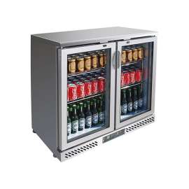 Thermaster Under Bench Two Door Bar Cooler Stainless Steel 202L - SC248SG