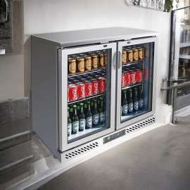Thermaster Under Bench Two Door Bar Cooler Stainless Steel 202L - SC248SG