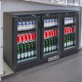 Thermaster Under Bench Three Door Bar Cooler 320L - SC316G