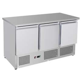 Three Door Compact Workbench Fridge 