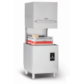 Asber Tech Line Pass-through Hood Type Dishwasher GE-H500DD
