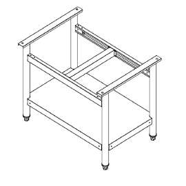 Gasmax Stainless Steel Stand for GG-36 Cook Tops 900mmWx650mmDx650mmH - GG-36-SEN