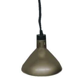 Pull down heat lamp antique copper 270mm Round HYWBL09