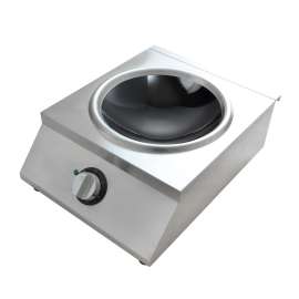 Benchstar Benchtop Electric Induction Wok Cooktop 398mm Width - IW500