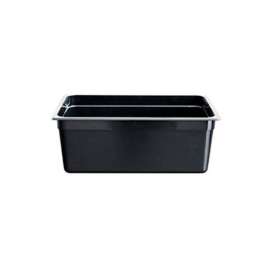 JW-P122B - Black Poly 1/2 x 65 mm Gastronorm Pan