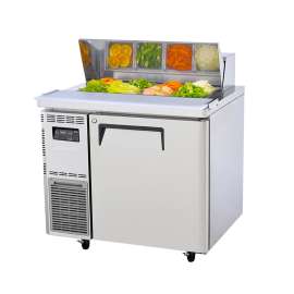 Turbo Air Solid Salad Prep Fridge - KHR9-1(FB)