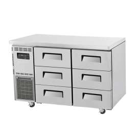 Turbo Air K-SERIES Undercounter Drawer Fridge - KUR12-3D-6(HC)