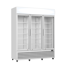 Thermaster Three Glass Door Colourbond Upright Drink Fridge - LG-1203P