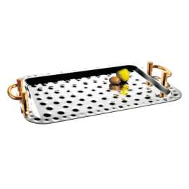 KG860218C-2 Oblong Tray with Handles
