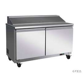 Thermaster Solid Pizza Prep Bench - TSB1555