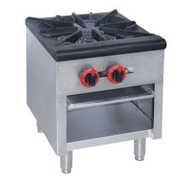 Gasmax Benchtop LPG 2 Burners Cook Top 465mm Width  - RB-1ELPG