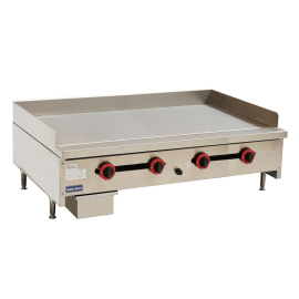 Gasmax Benchtop LPG 4 Burner Hotplate Griddle Grill 1200mm Width - RGT-48ELPG