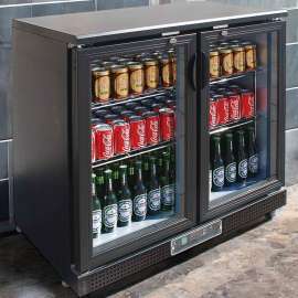 Thermaster Under Bench Two Door Bar Cooler 202L - SC248G