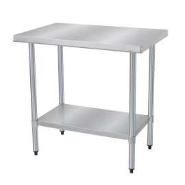 Stainless Steel Workbench with Undershelf