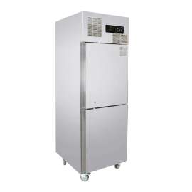 SUC500 TROPICAL Thermaster 2×½ door SS Fridge front
