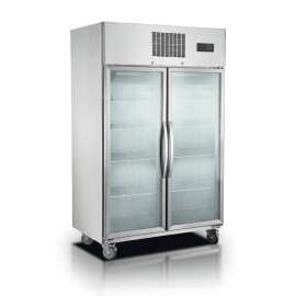 SUFG1000 Double Door Display Freezer front
