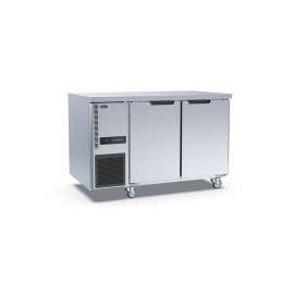 Thermaster Solid Stainless Steel Double Door Workbench Freezer - TL1200BT