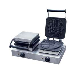 Electric waffle maker
