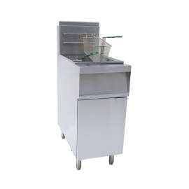 Frymax Freestanding LPG V Pan Deep Fryer 400mm Width - VP122LPG