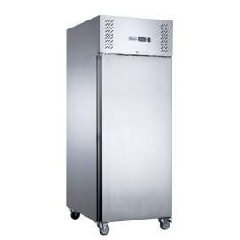 FED-X Solid Single Door Upright Fridge Stainless Steel 650L - XURC650SFV