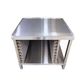 ConvectMax Stainless Steel Oven Stand for Fagor YXD Range and TD Range Ovens 860Wx730Dx790H - YXD-APE-8-SN