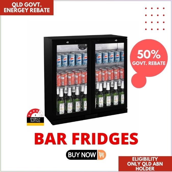QLD Rebate Bar Fridges