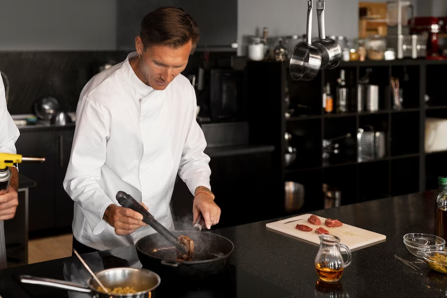 Cooking using Ceramic Induction